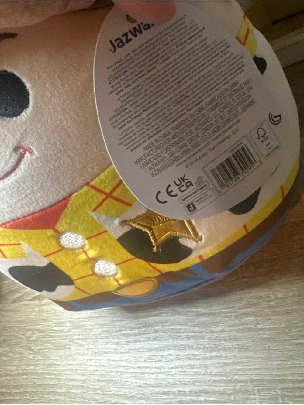 Disney plush cowboy